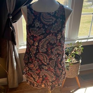 ❄️J Jill‎ paisley design tunic.  XS